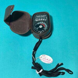 Vintage Weston Master II Exposure Meter • Model 735 • Analog Light Meter for Pho
